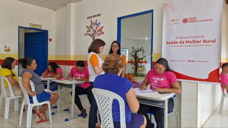 Galeria de imagens - Foto 12 da notícia: SAÚDE, CUIDADO E VALORIZAÇÃO: “SENAR SAÚDE DA MULHER RURAL” LEVA SERVIÇOS AO POVOADO ANDA SOL