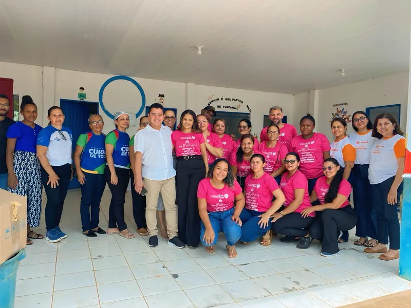 Galeria de imagens - Foto 2 da notícia: SAÚDE, CUIDADO E VALORIZAÇÃO: “SENAR SAÚDE DA MULHER RURAL” LEVA SERVIÇOS AO POVOADO ANDA SOL