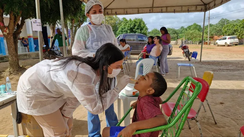 Galeria de imagens - Foto 14 da notícia: SAÚDE, CUIDADO E VALORIZAÇÃO: “SENAR SAÚDE DA MULHER RURAL” LEVA SERVIÇOS AO POVOADO ANDA SOL