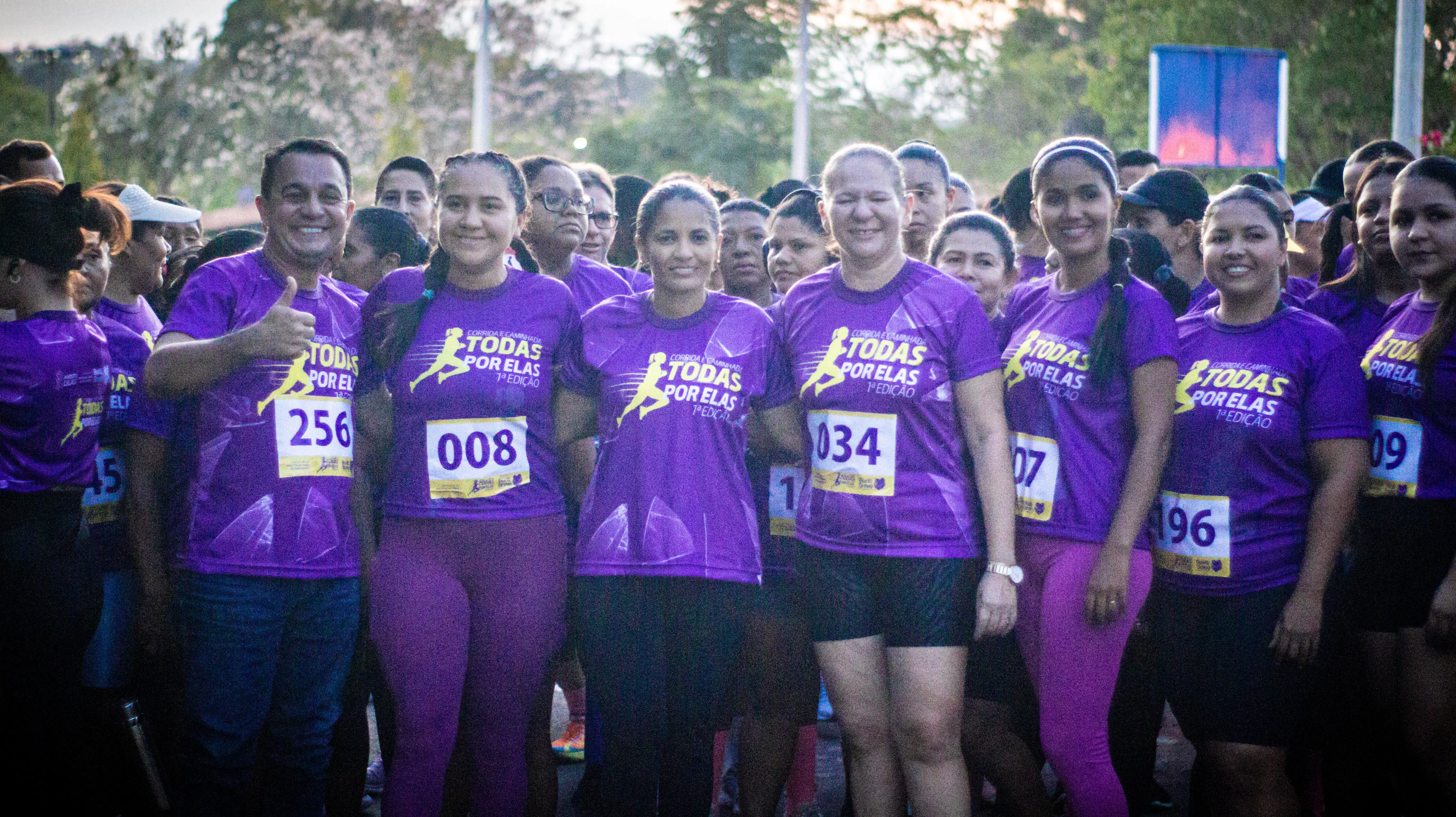Caminhada e Corrida Todas Por Elas marca encerramento do Agosto Lilás em Buriti Bravo