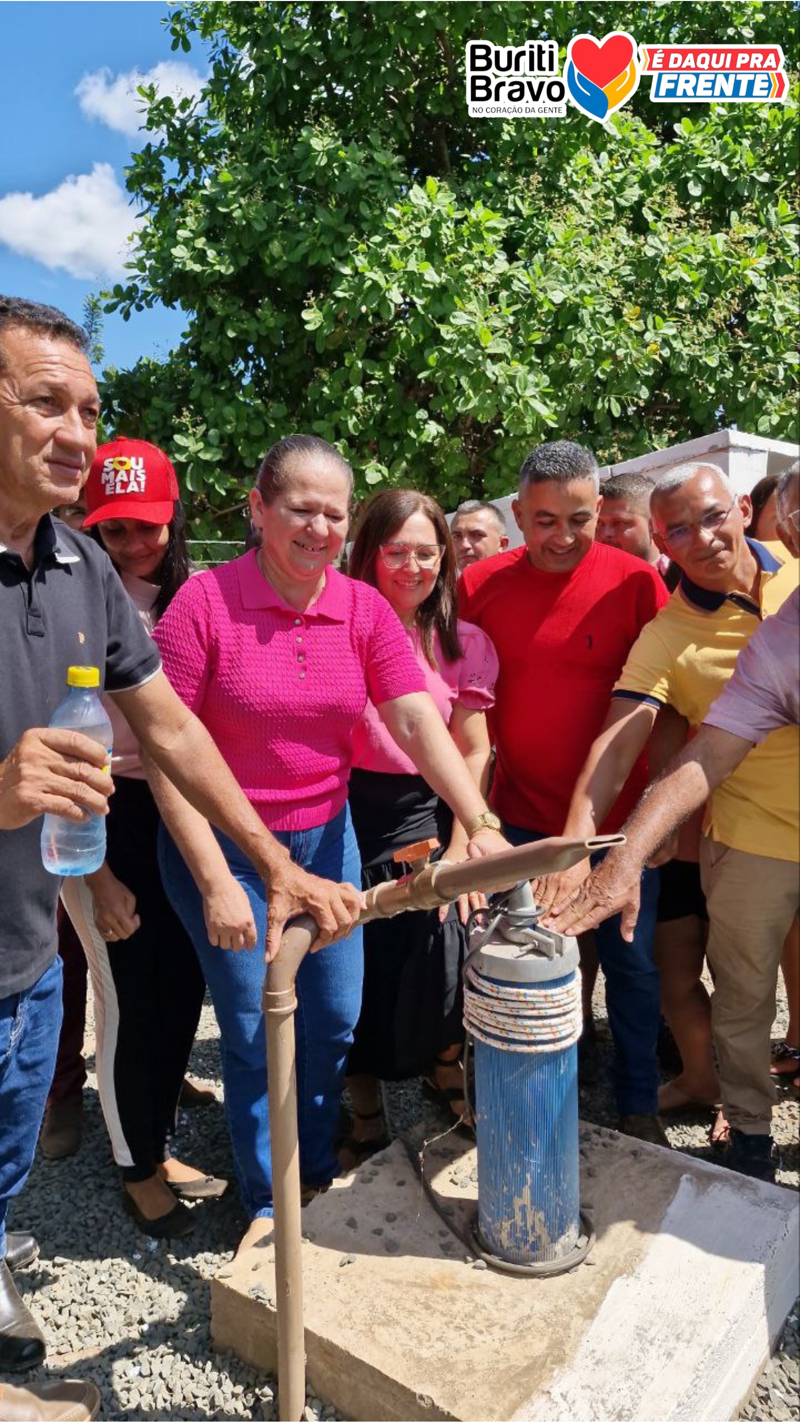 Inauguração do Sistema de Abastecimento d'Água no Povoado Lagoinha