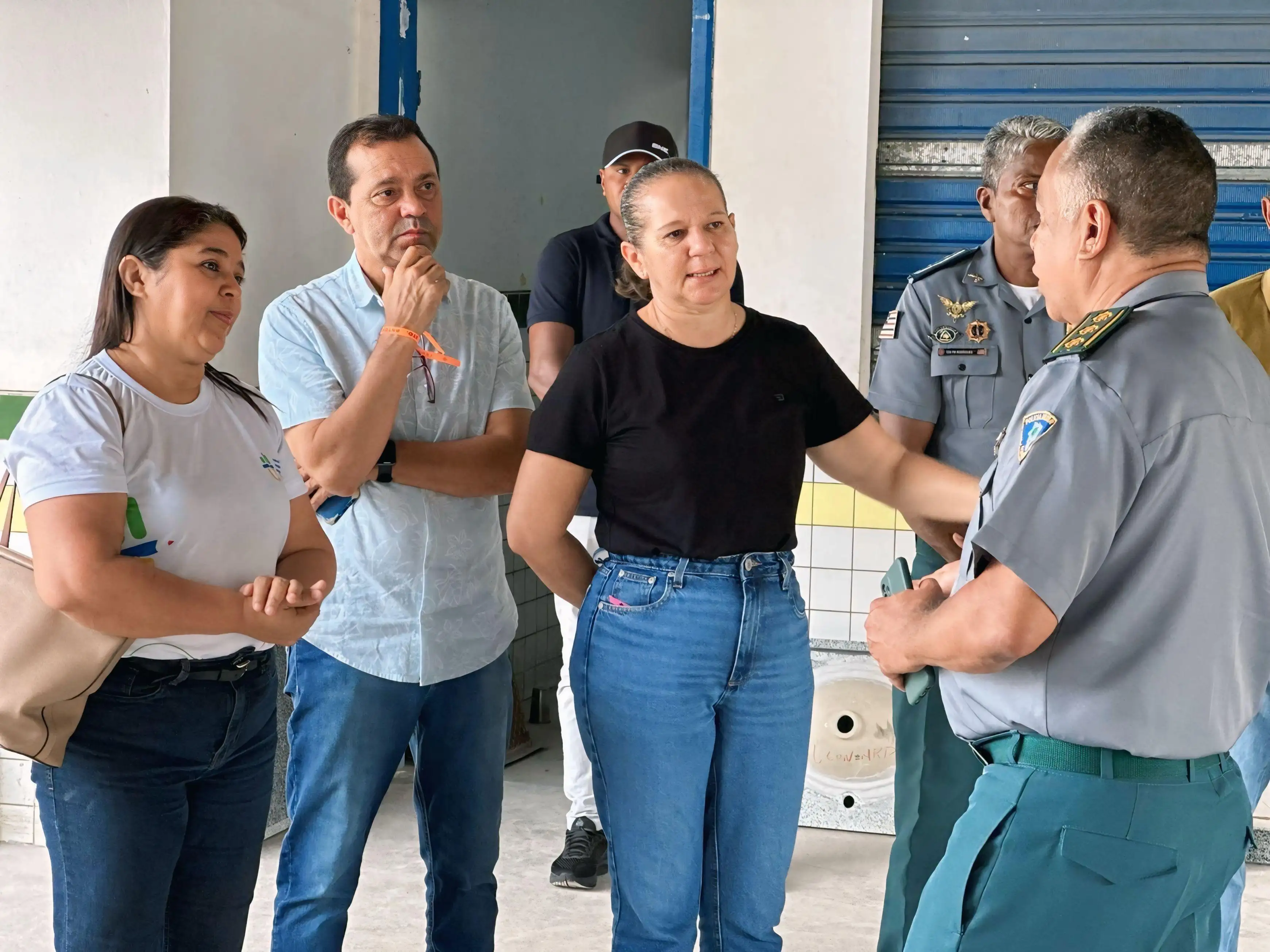 Galeria de imagens - Foto 11 da notícia: Obra da Escola José Raposo entra em fase final para implantação do ensino militar