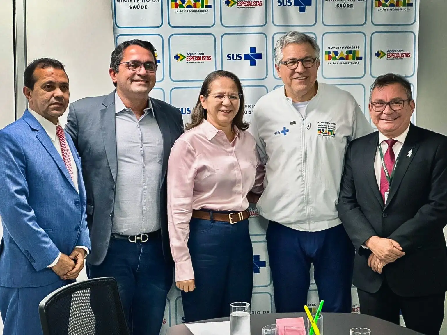 Buriti Bravo apresenta demandas prioritárias de saúde ao ministro Alexandre Padilha em Brasília
