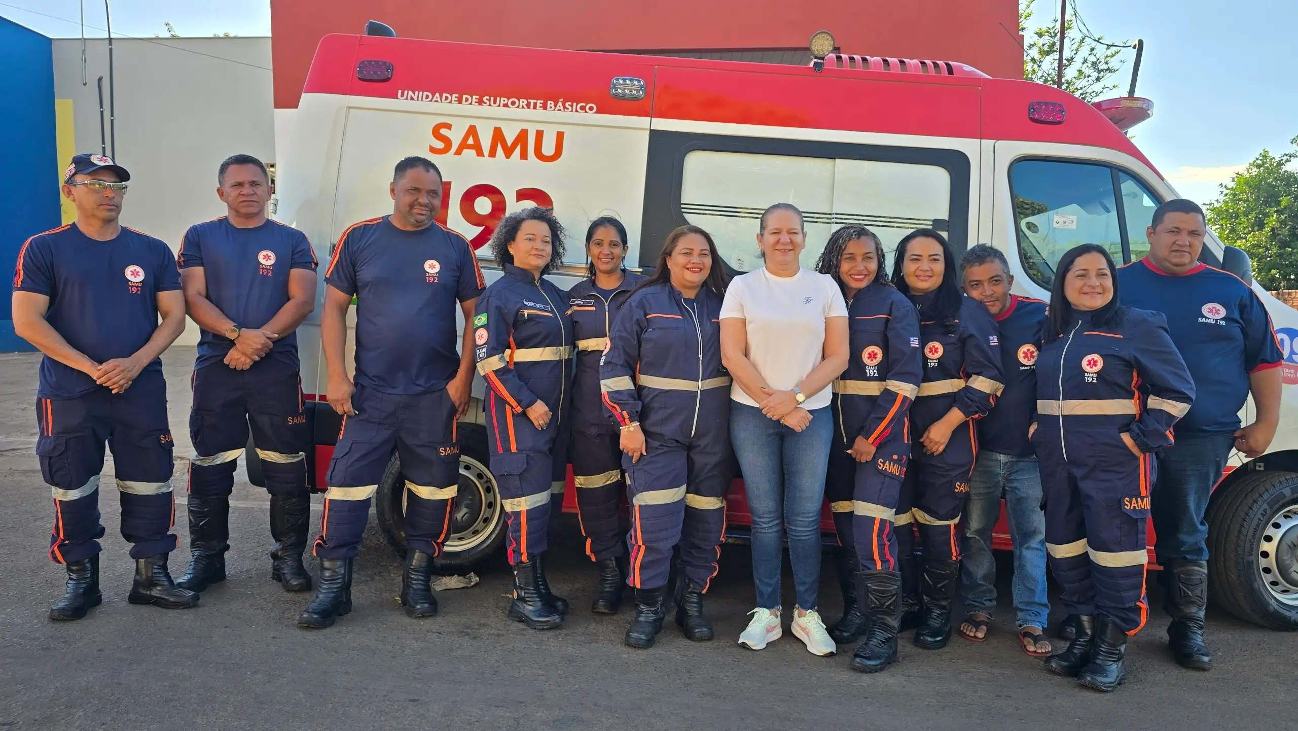Foto 2 – Buriti Bravo recebe mais uma ambulância do SAMU e fortalece atendimento de urgência e emergência