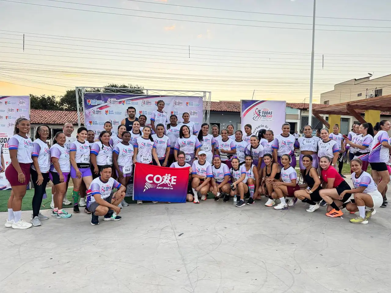 2ª Corrida e Caminhada Todas por Elas encerra programação do Agosto Lilás em Buriti Bravo