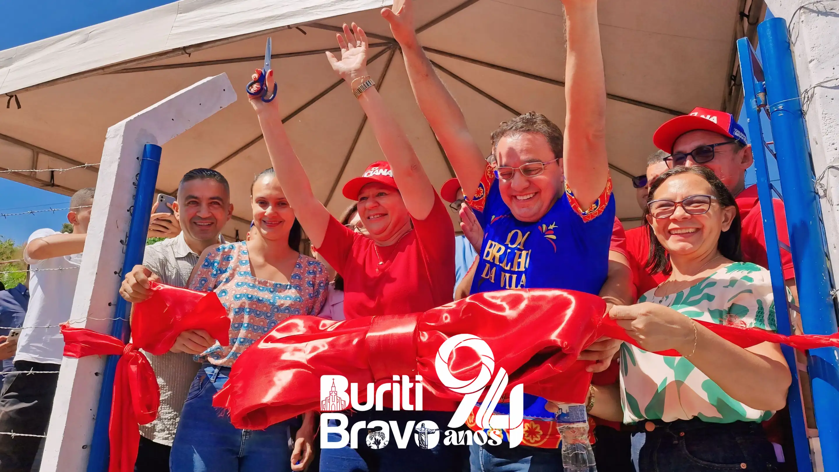 Nos 94 anos de Buriti Bravo, Prefeitura entrega obras e anuncia novos investimentos