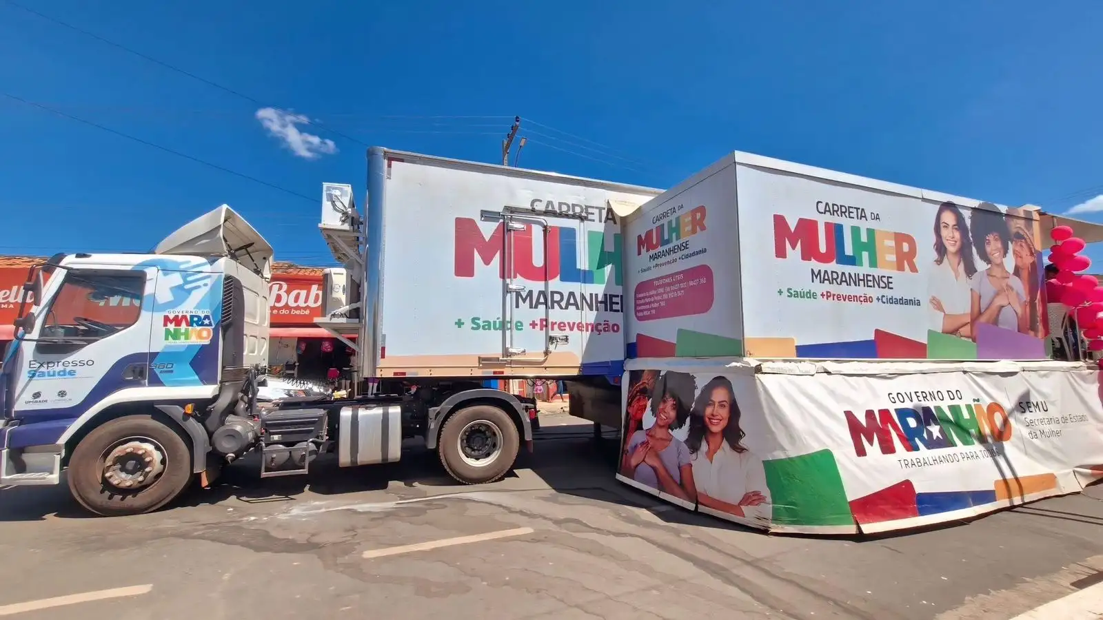 Carreta da Mulher Maranhense garante mais de 680 atendimentos em Buriti Bravo