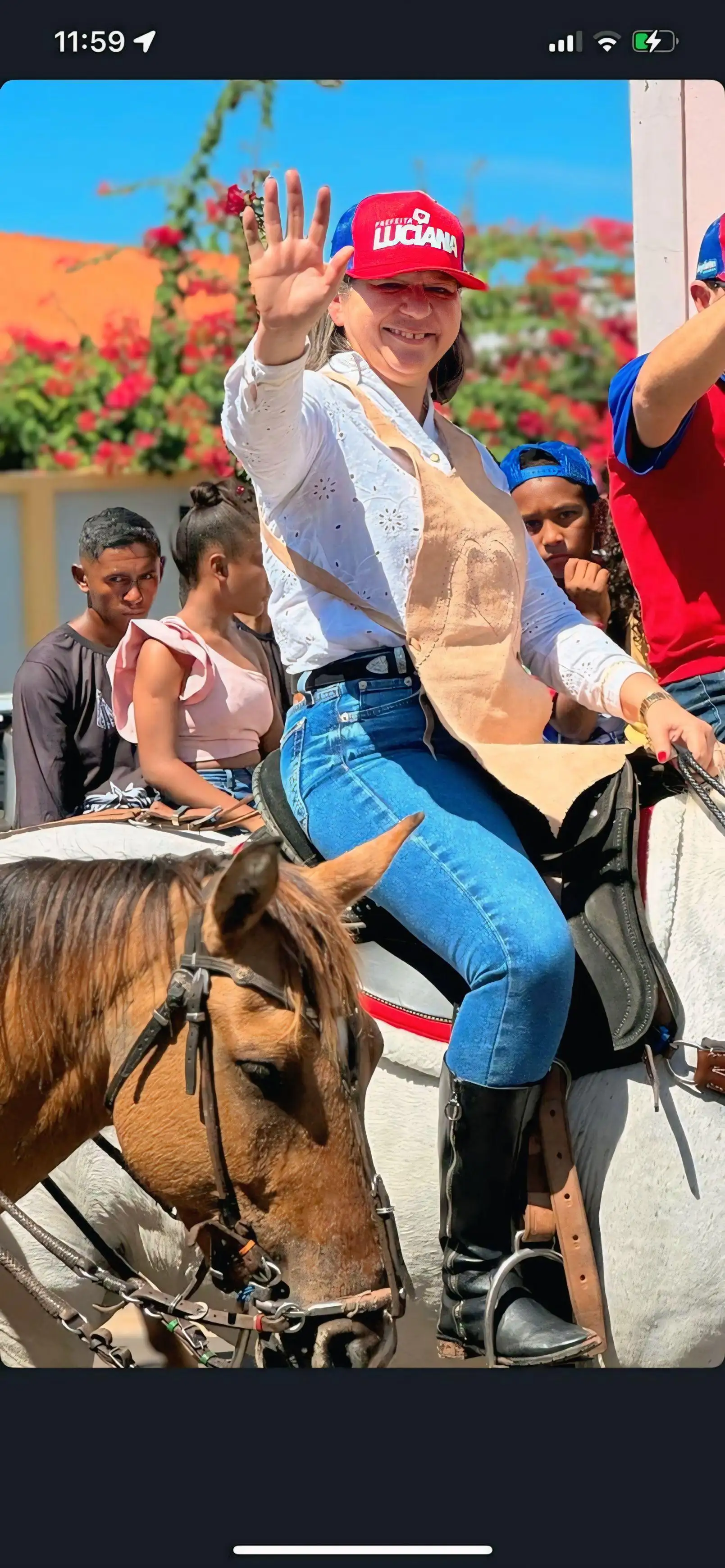 Galeria de imagens - Foto 2 da notícia: XX Cavalgada de Buriti Bravo celebra tradição, fé e cultura sertaneja