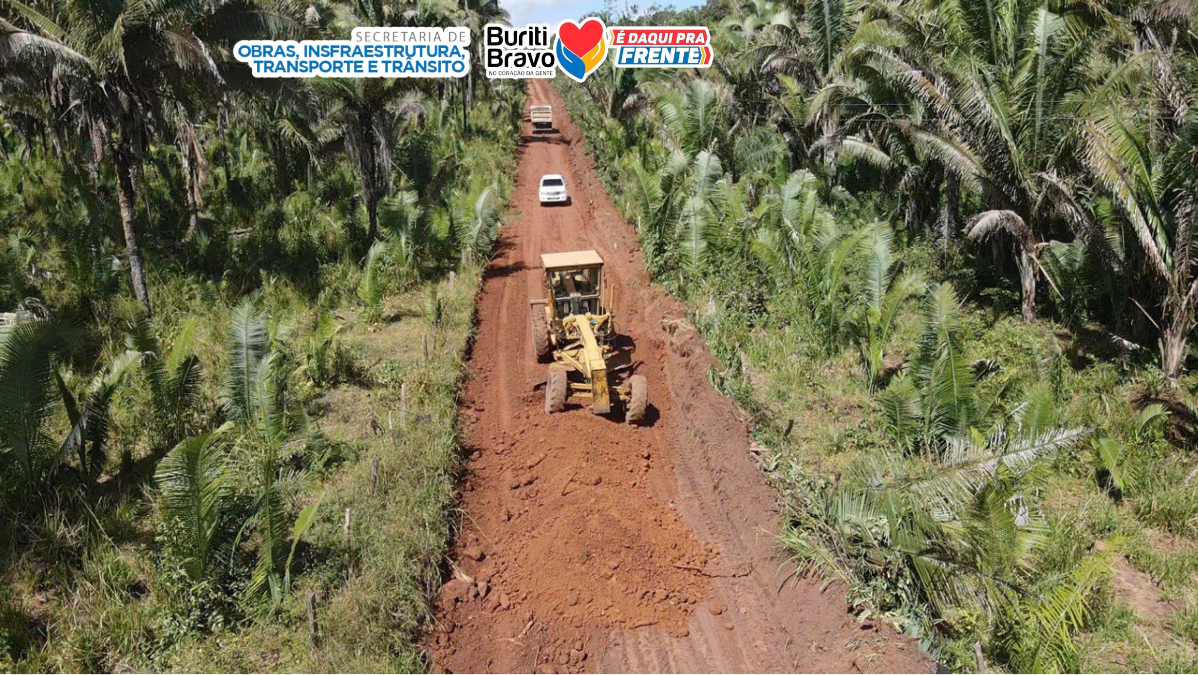 Prefeitura inicia recuperação de estradas vicinais e beneficia moradores da zona rural