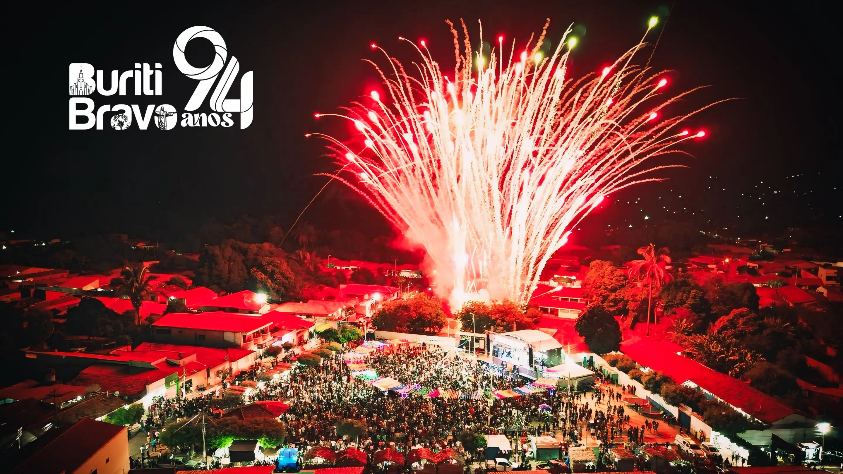 Galeria de imagens - Foto 4 da notícia: Show com a Banda Magníficos encerra em grande estilo as comemorações pelos 94 anos de Buriti Bravo